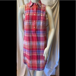 NWT- Chaps cotton shirt dress